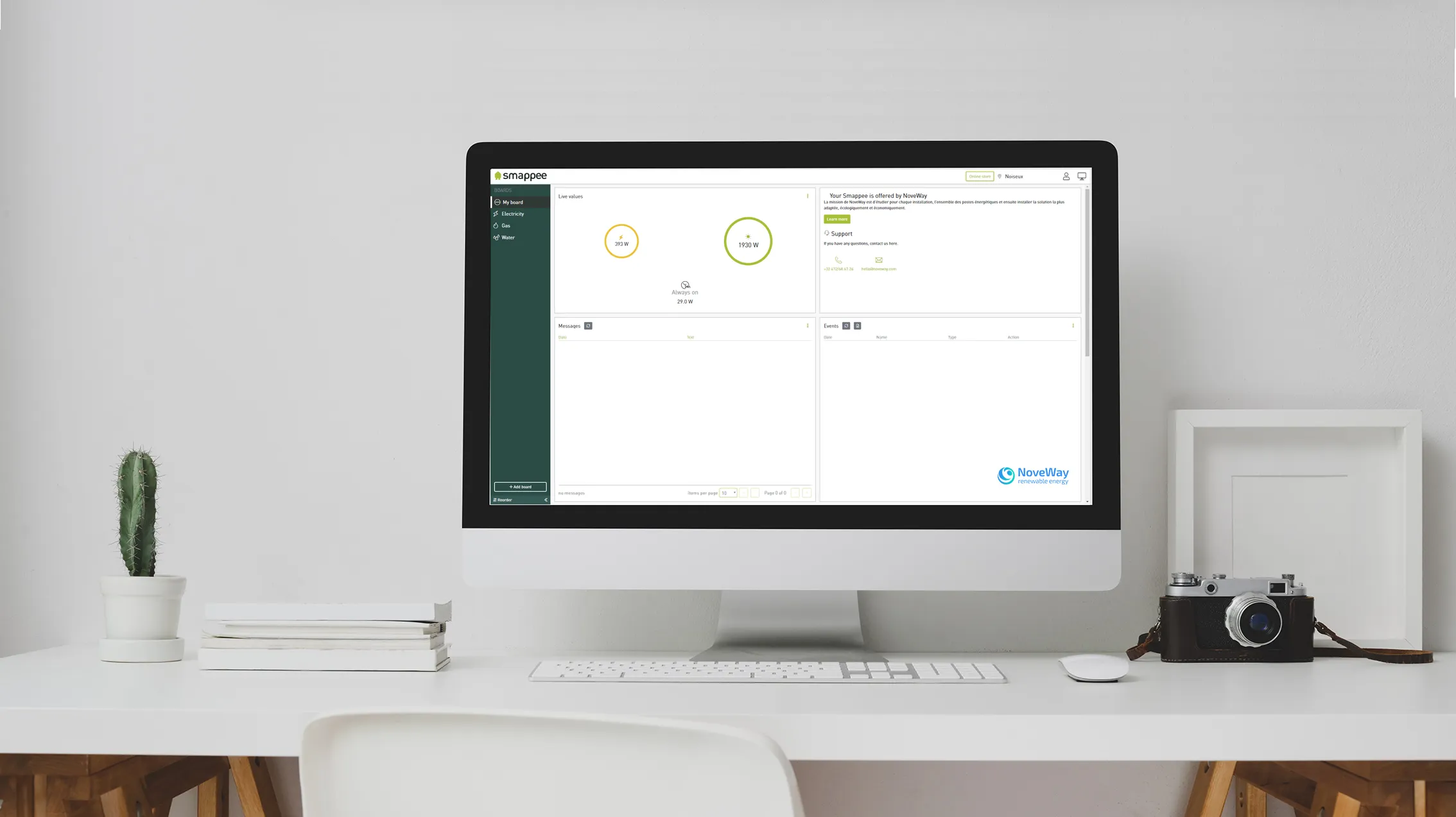 Borne de recharge intelligente Smappee – remboursement de l'électricité