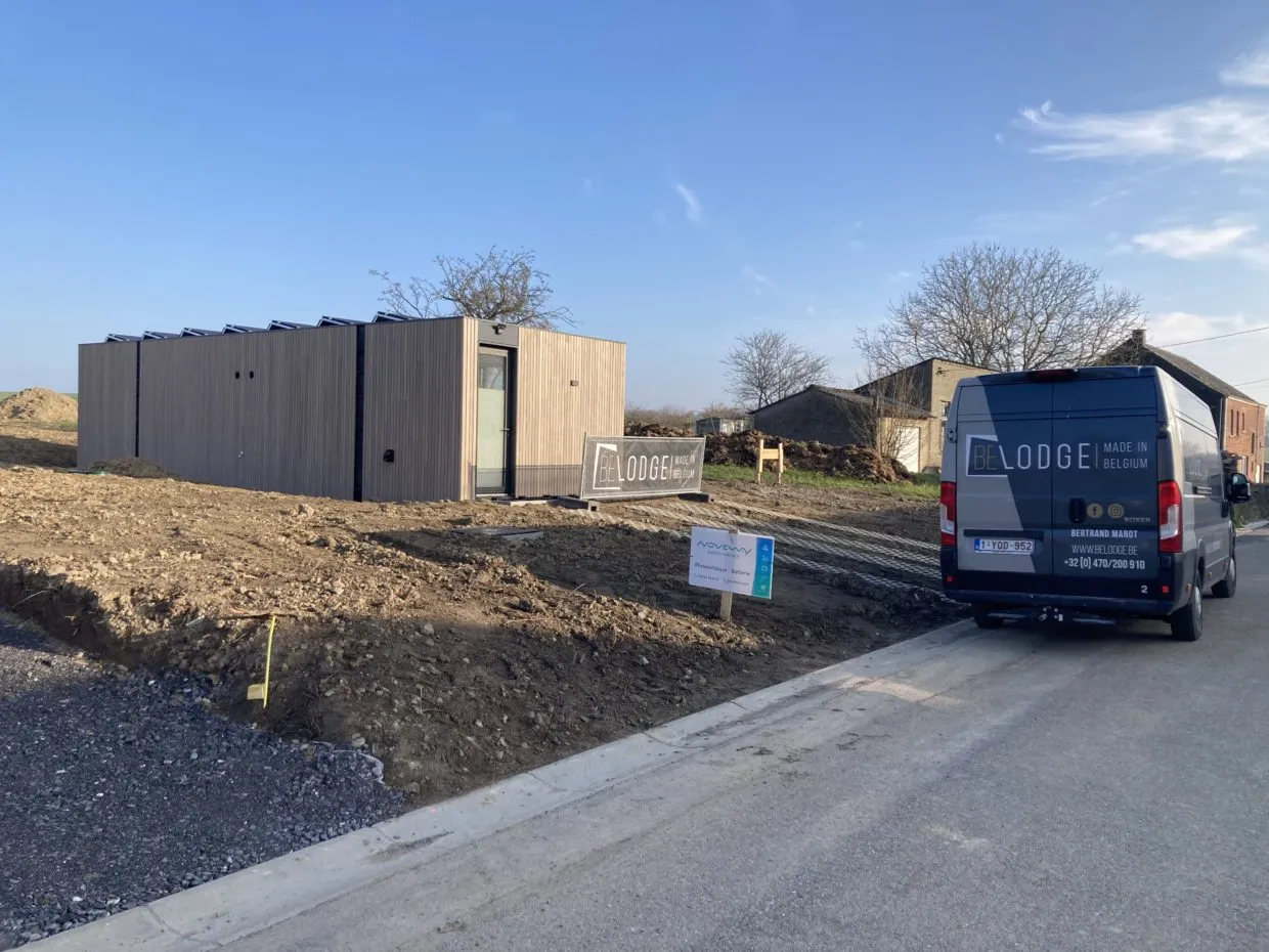 Lodge totalement autonome à Haversin !