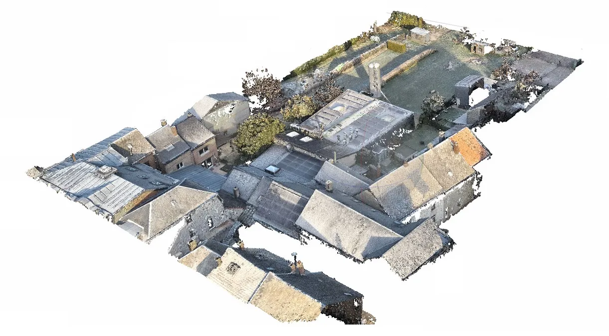 Relevé 3D avec notre drone !