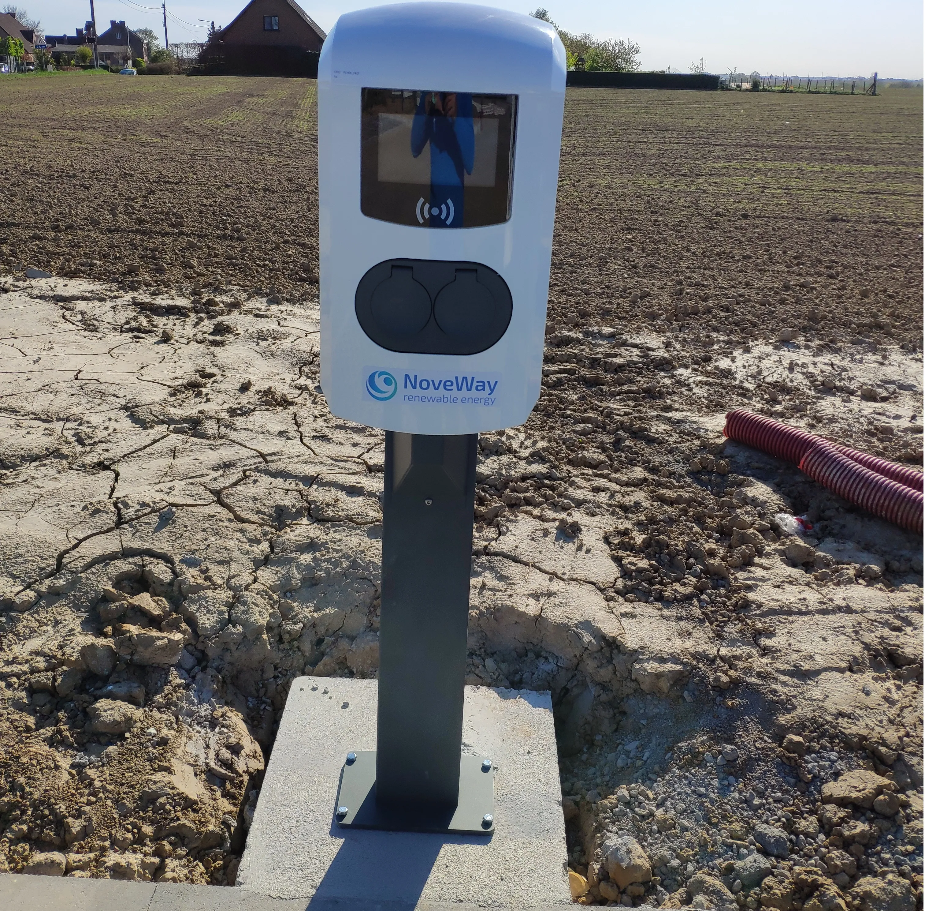 Borne Alfen double 11 kW