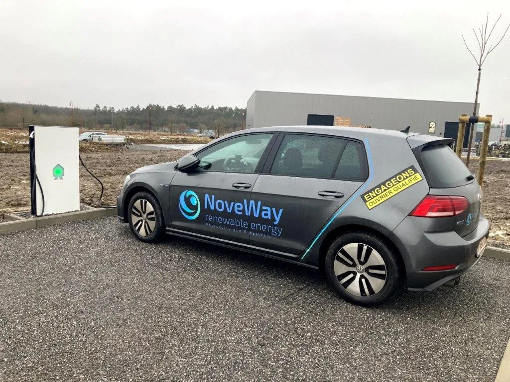 Installation borne de recharge NOVEWAY