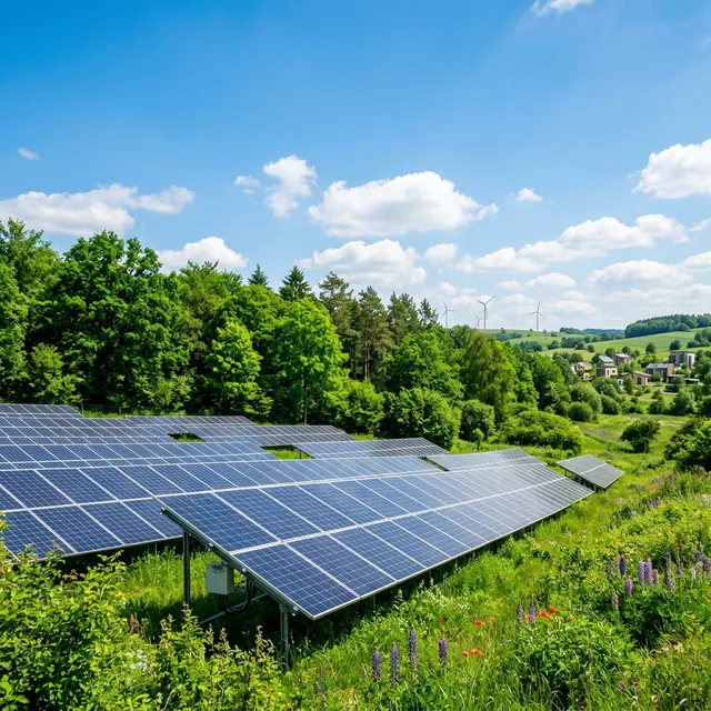 Énergie verte et écologique
